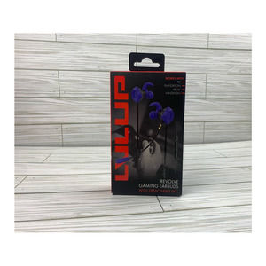 Vivitar Lvlup Revolve Gaming Earbuds with Detachable Mic Black Blue PS5 XBOX